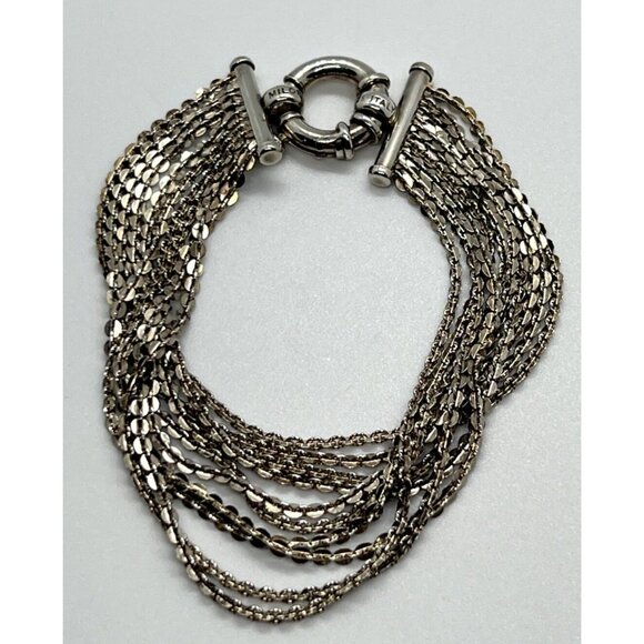 925 STERLING SILVER  MILOR ITALY BRACELET - Picture 6 of 9